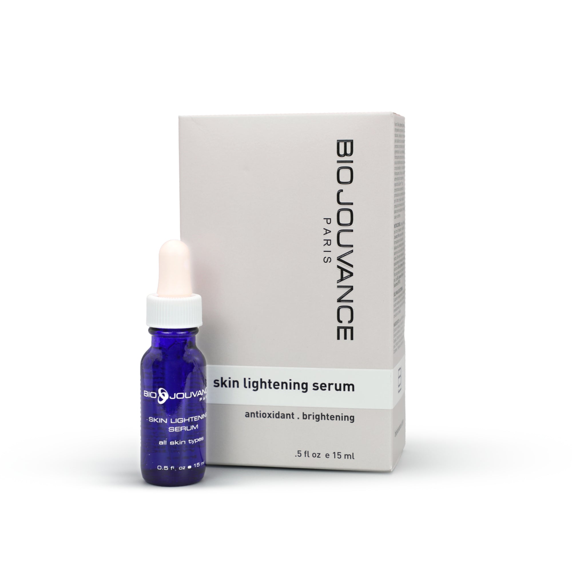 BioJouvance Paris Skin Lightening Serum for Hyperpigmented Skin, Acne Scars and Age Spots
